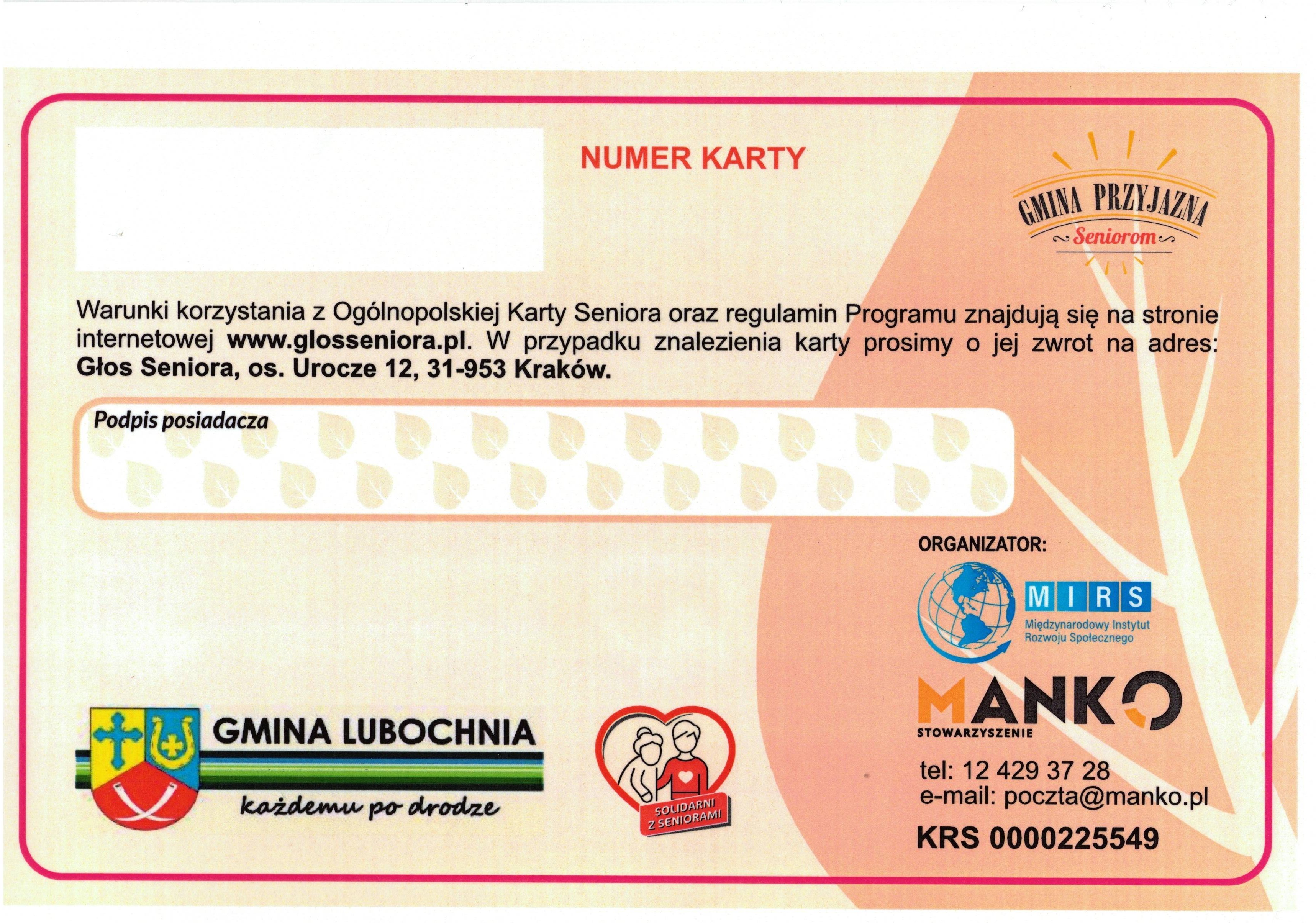 karta seniora strona 2